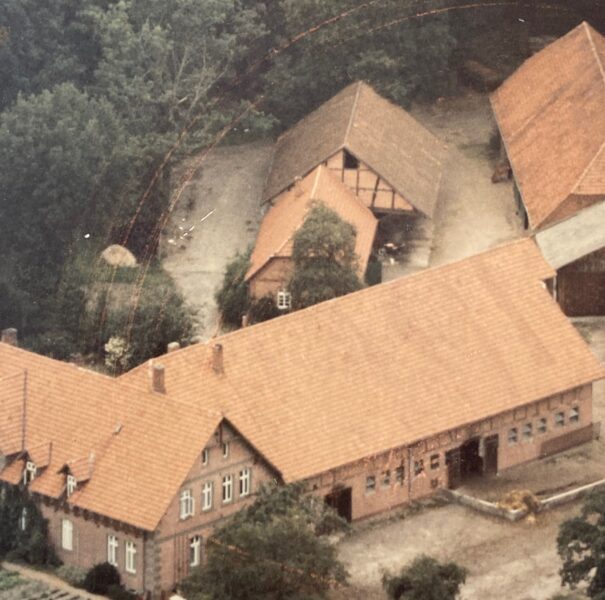 Hof von oben