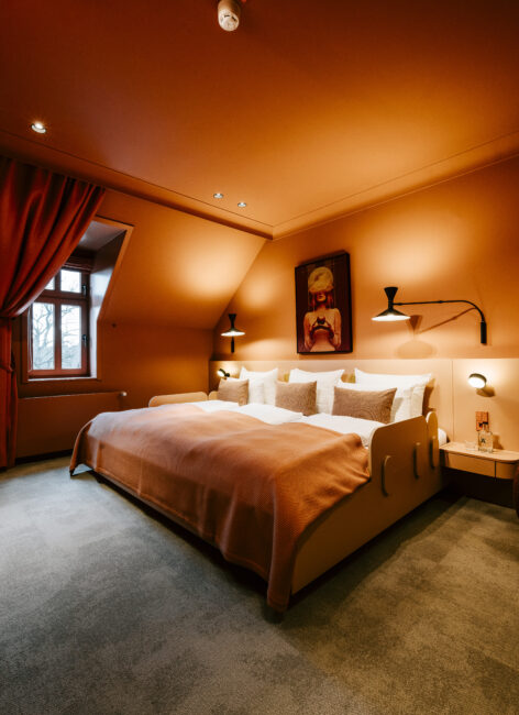 Familienbett im Familienhotel, Landhaus Averbeck