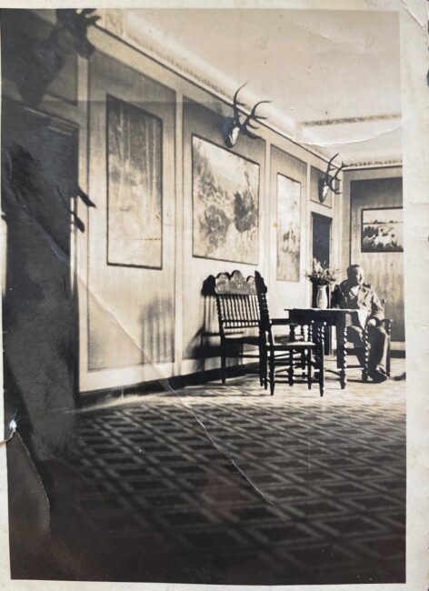 Altes Foto Lobby Bauernhaus