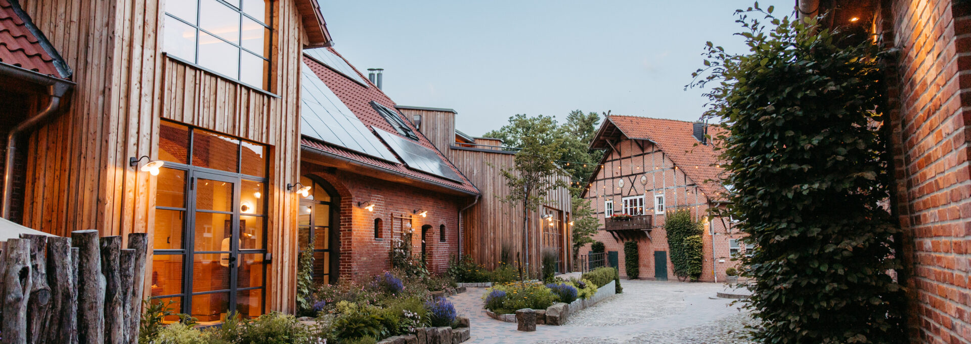 Abendstimmung im Landhaus Averbeck