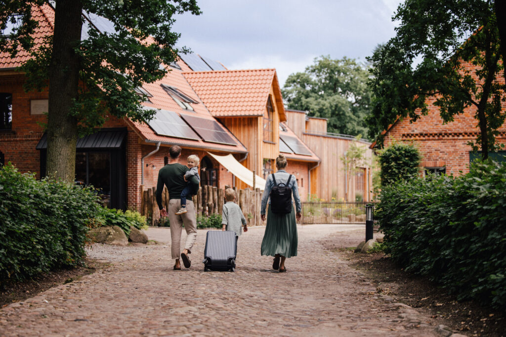 Familie Anreise Familienhotel Landhaus Averbeck