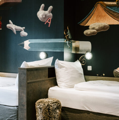 Kinderzimmer Koppelhaus Einzelbetten