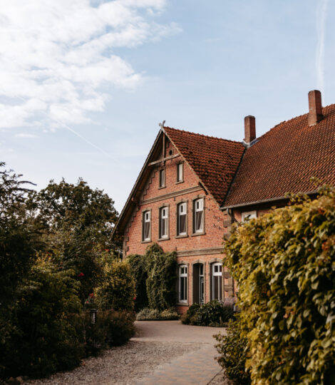 Bauernhaus Seitenansicht im Landhaus Averbeck