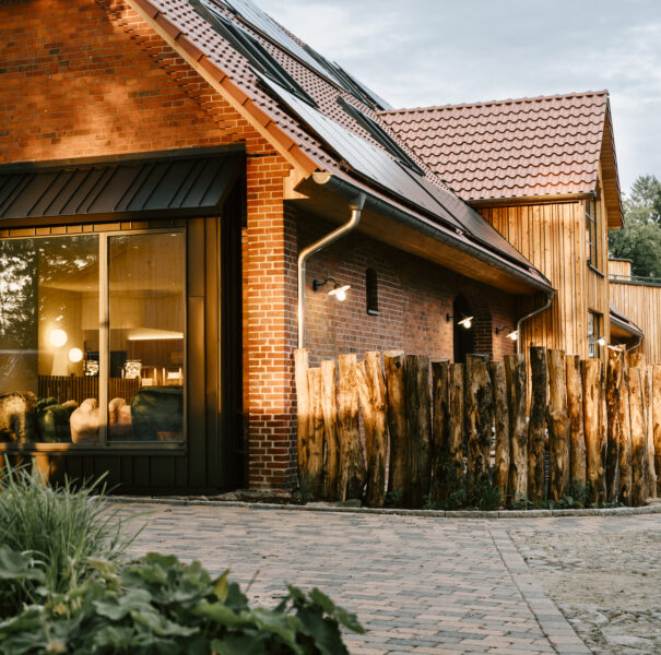 Teil des Landhaus Averbeck, dem Hotel mit Kinderbetreuung, von Außen